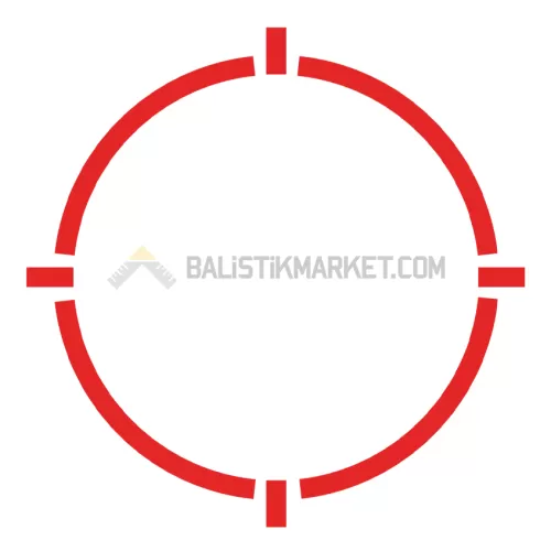 3E VW1x Refleks Nişangah Red Dot (3 MOA & 26 MOA Circle)