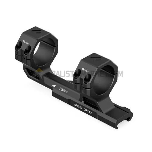 Arken Optics Rigid Precision Mounts 30mm 20 MOA Tek Parça Tüfek Dürbün Ayağı