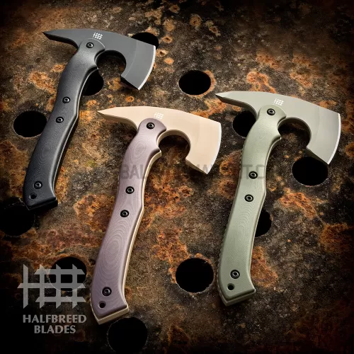 Halfbreed Blades Kompakt Kurtarma Baltası (Dark Earth)