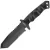 Halfbreed Blades MIK-02 Gen 2 Medium Infantry Serrated Tanto Sabit Bıçak (Siyah)