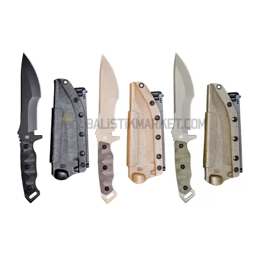 Halfbreed Blades MIK-08 Medium Infantry Sabit Bıçak (Siyah)