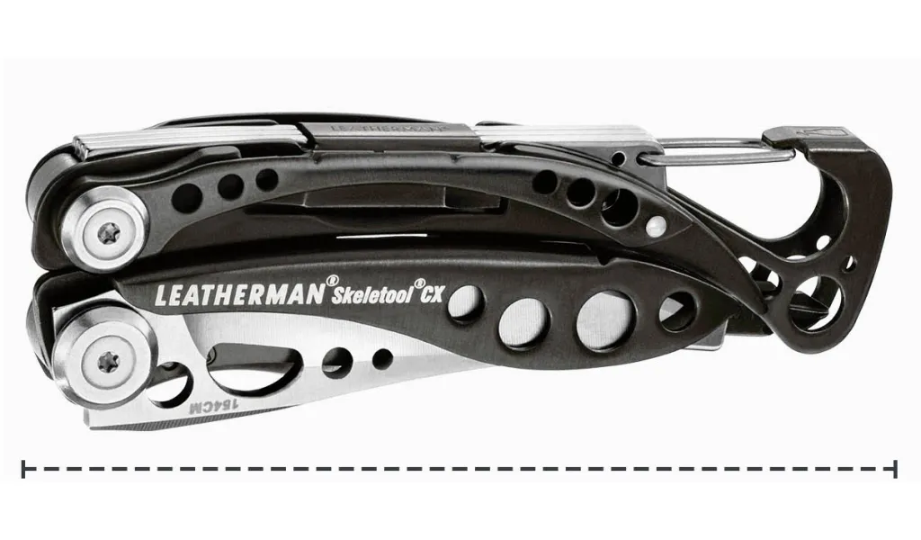 Leatherman Skeletool CX Çok Amaçlı Pense (Black Silver)