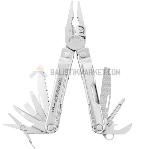 Leatherman Rebar Knifeless Çok Amaçlı Pense (Metalik)