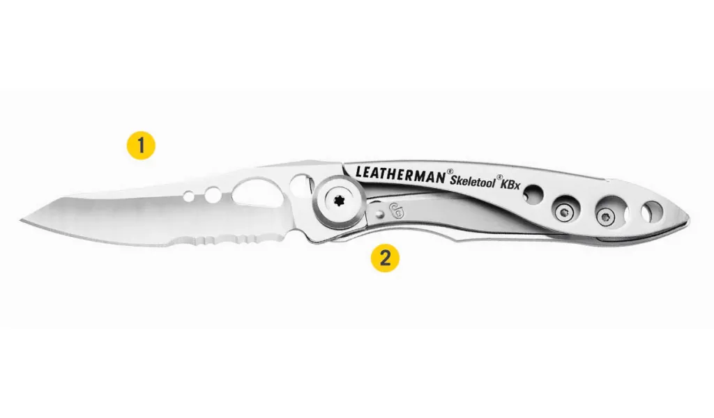 Leatherman Skeletool KBX Çok Amaçlı Çakı (Stainless)