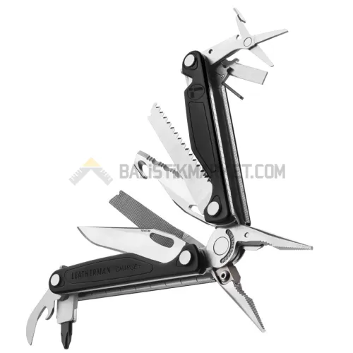 Leatherman Charge Plus Çok Amaçlı Pense (Siyah/Metalik)