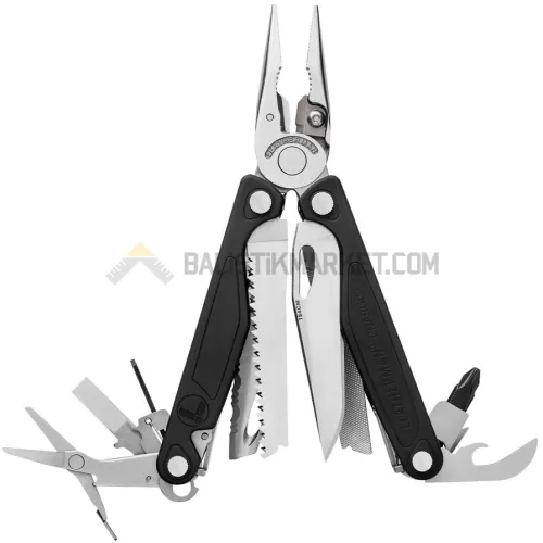 Leatherman Charge Plus Çok Amaçlı Pense (Siyah/Metalik)