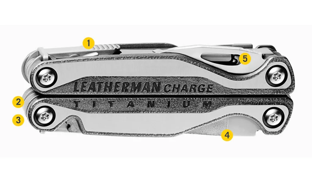 Leatherman Charge Plus TTI Çok Amaçlı Pense (Metalik)