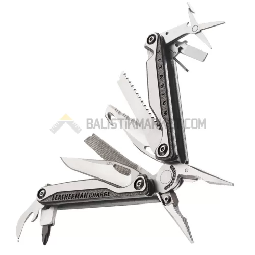 Leatherman Charge Plus TTI Çok Amaçlı Pense (Metalik)