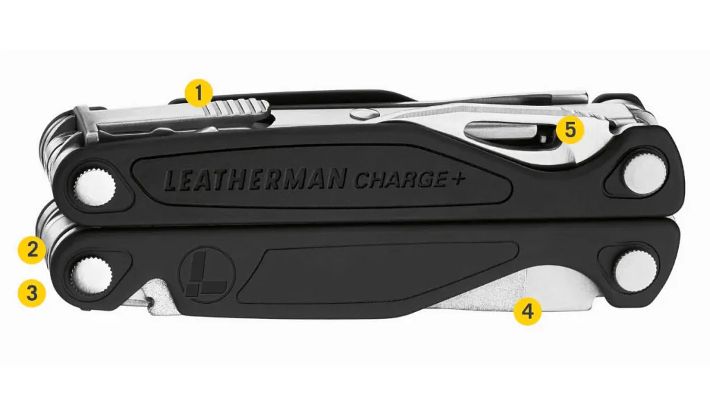 Leatherman Charge Plus Çok Amaçlı Pense (Siyah/Metalik)