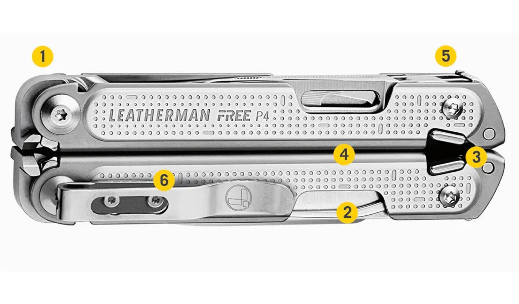 Leatherman Free P4 Çok Amaçlı Pense (Metalik)