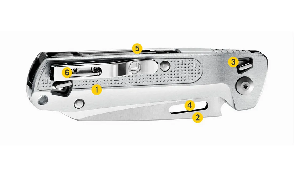 Leatherman Free K2X Çok Amaçlı Çakı (Metalik)