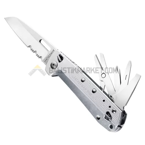 Leatherman Free K4X Çok Amaçlı Çakı (Metalik)