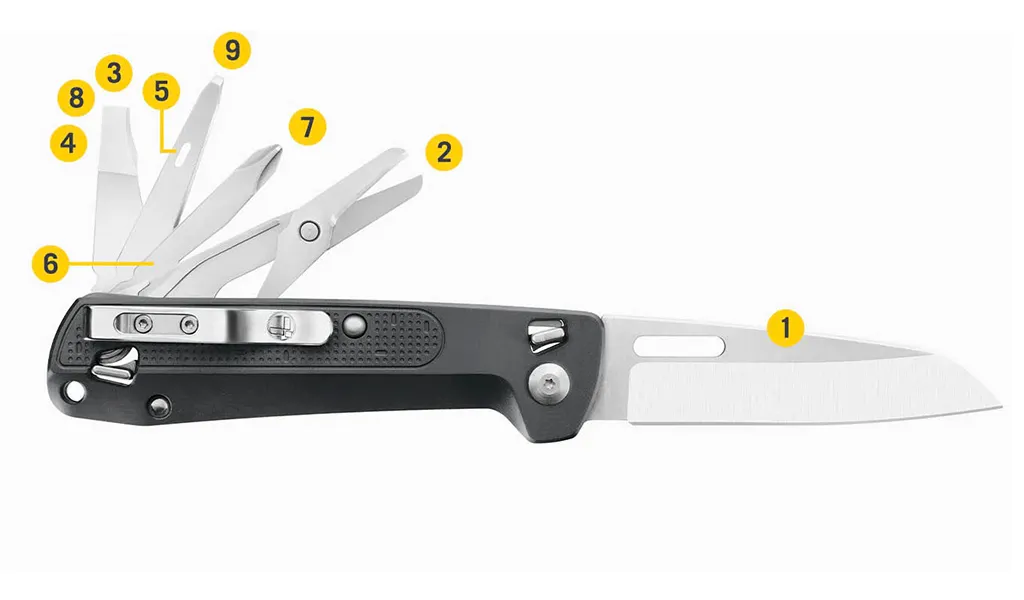 Leatherman Free K4 Çok Amaçlı Çakı (Slate)