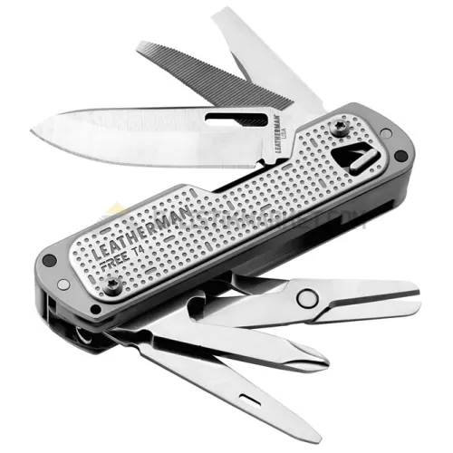 Leatherman Free T4 Çok Amaçlı Çakı (Metalik)