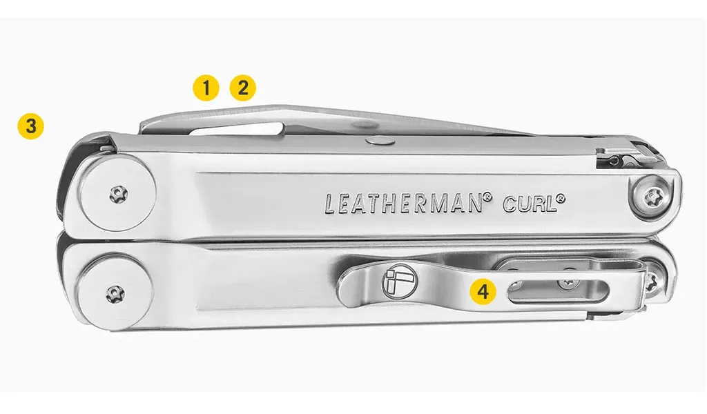 Leatherman Curl Çok Amaçlı Pense (Metalik)