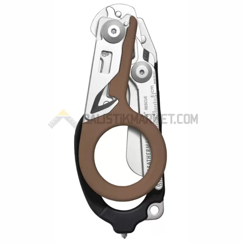 Leatherman Raptor Rescue Çok Amaçlı Makas (Coyote Tan/Siyah)