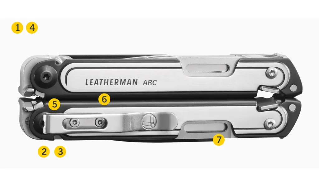 Leatherman ARC Çok Amaçlı Pense (Black DLC/Metalik)