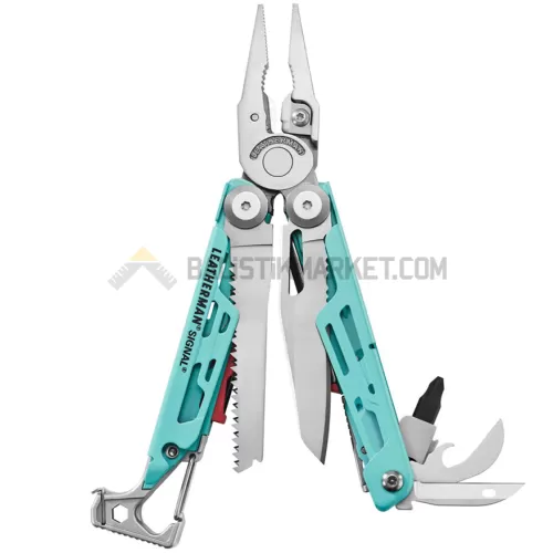 Leatherman Signal Çok Amaçlı Pense (Aqua Silver)