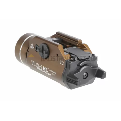 Streamlight TLR-1 HL 1000 Lümen Taktiksel Tabanca Feneri (Flat Dark Earth Brown)