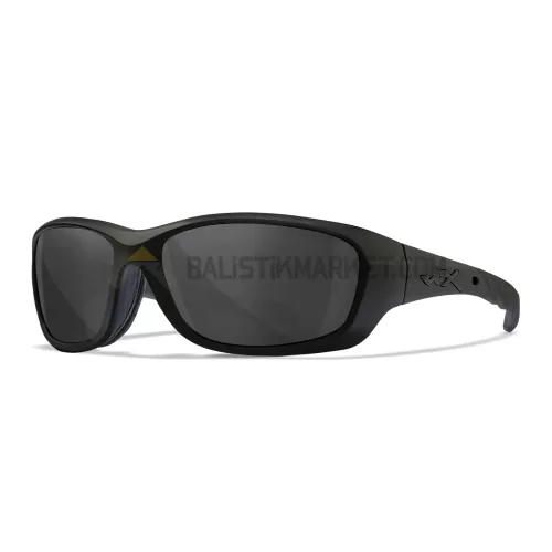 Wiley X WX Gravity Black Ops Balistik Gözlük, Gri Lens (Siyah)